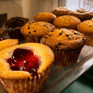 Cherry Cheesecake Muffin