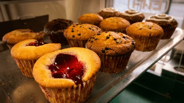 Cherry Cheesecake Muffin.