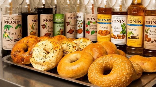 Asiago Bagel.