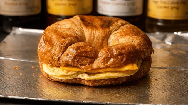 Breakfast Croissant.