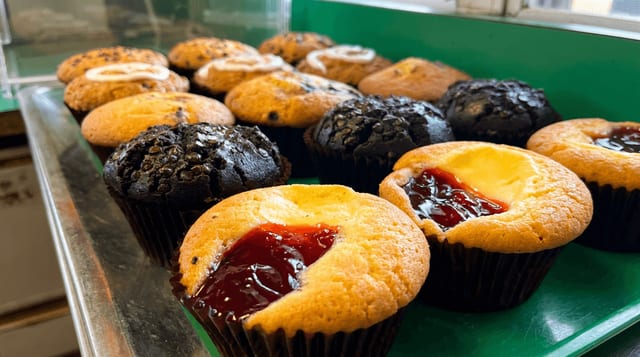 Double Chocolate Muffin.